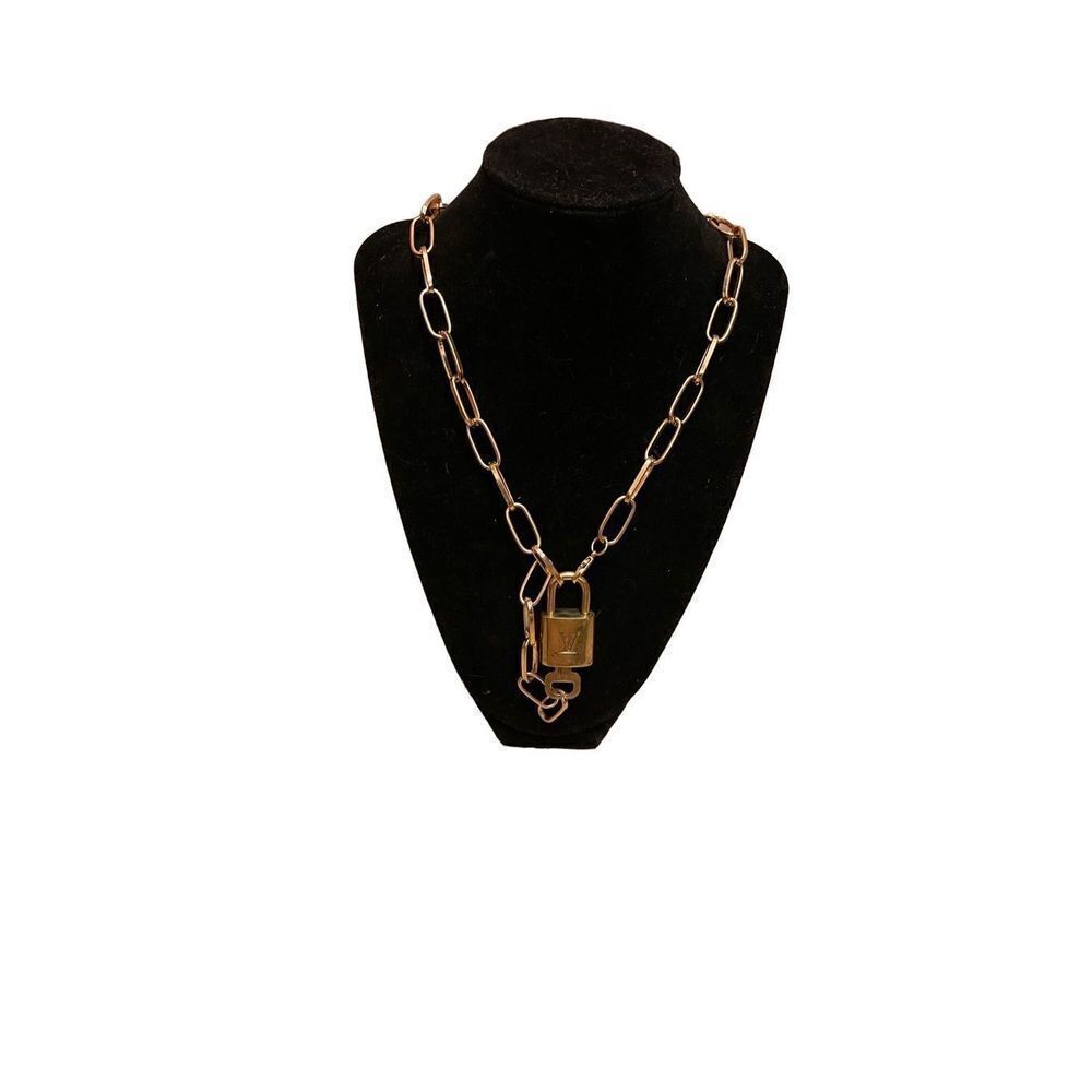 Louis Vuitton Lock Necklace 